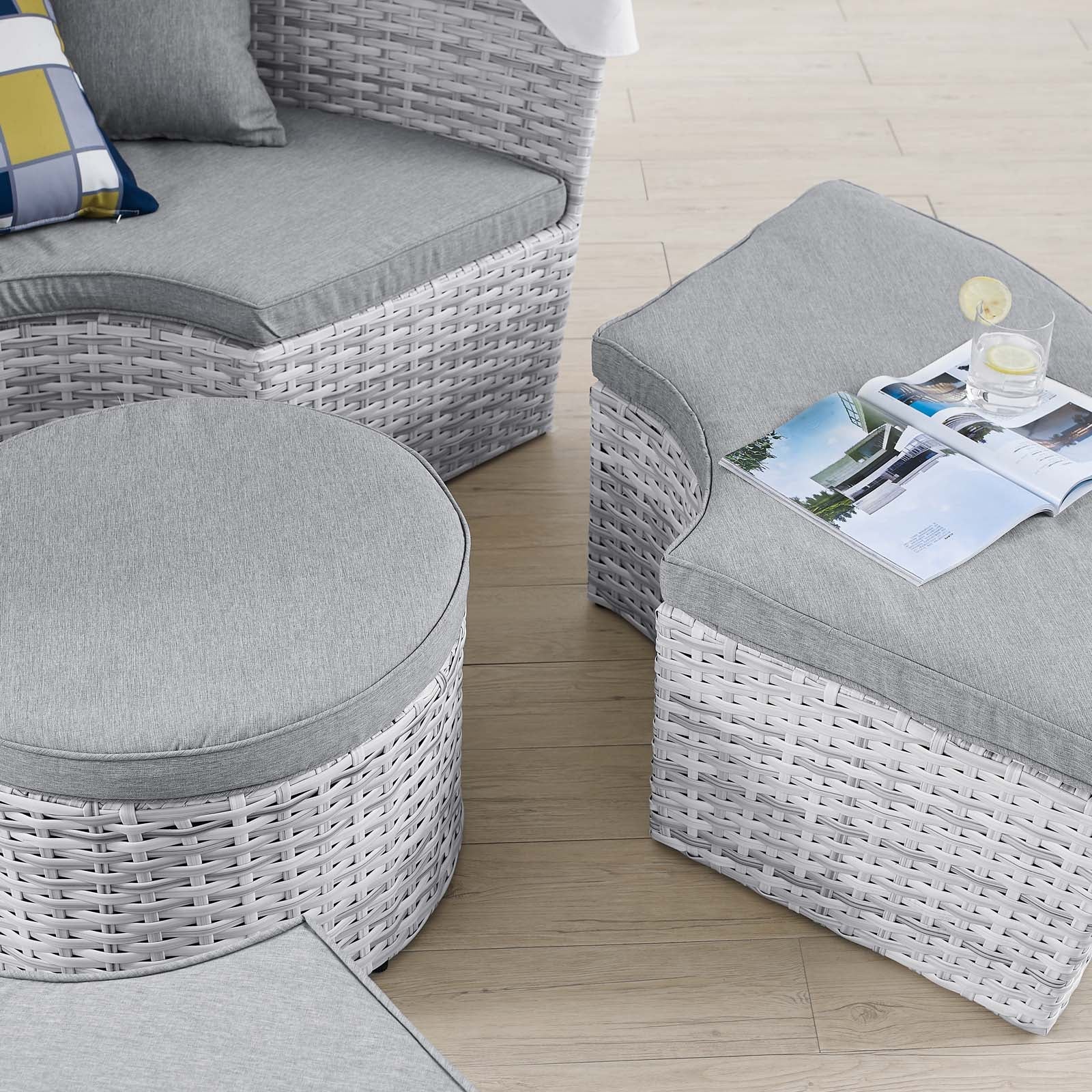 Scottsdale Canopy Outdoor Patio Daybed by Modway