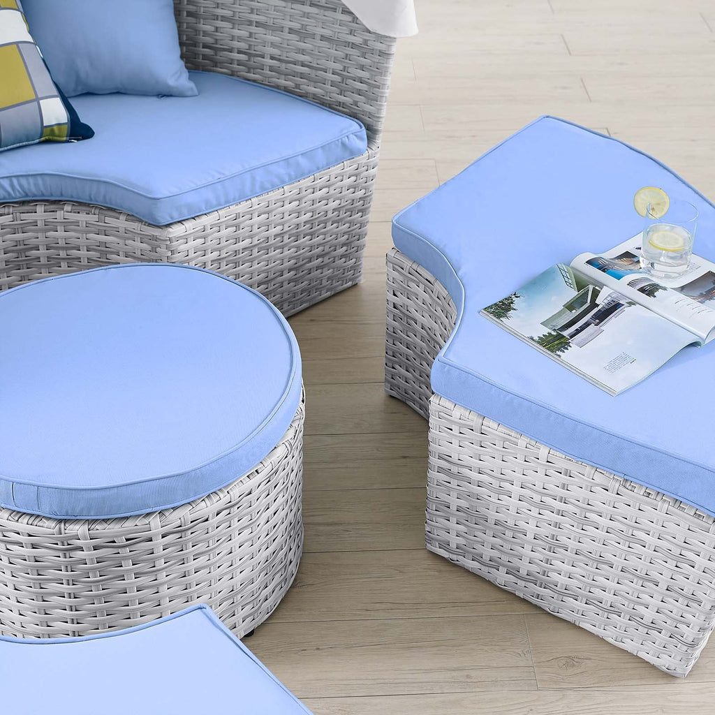 Scottsdale Canopy Outdoor Patio Daybed by Modway