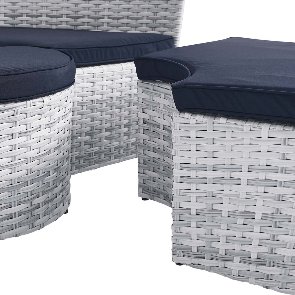 Scottsdale Canopy Outdoor Patio Daybed by Modway