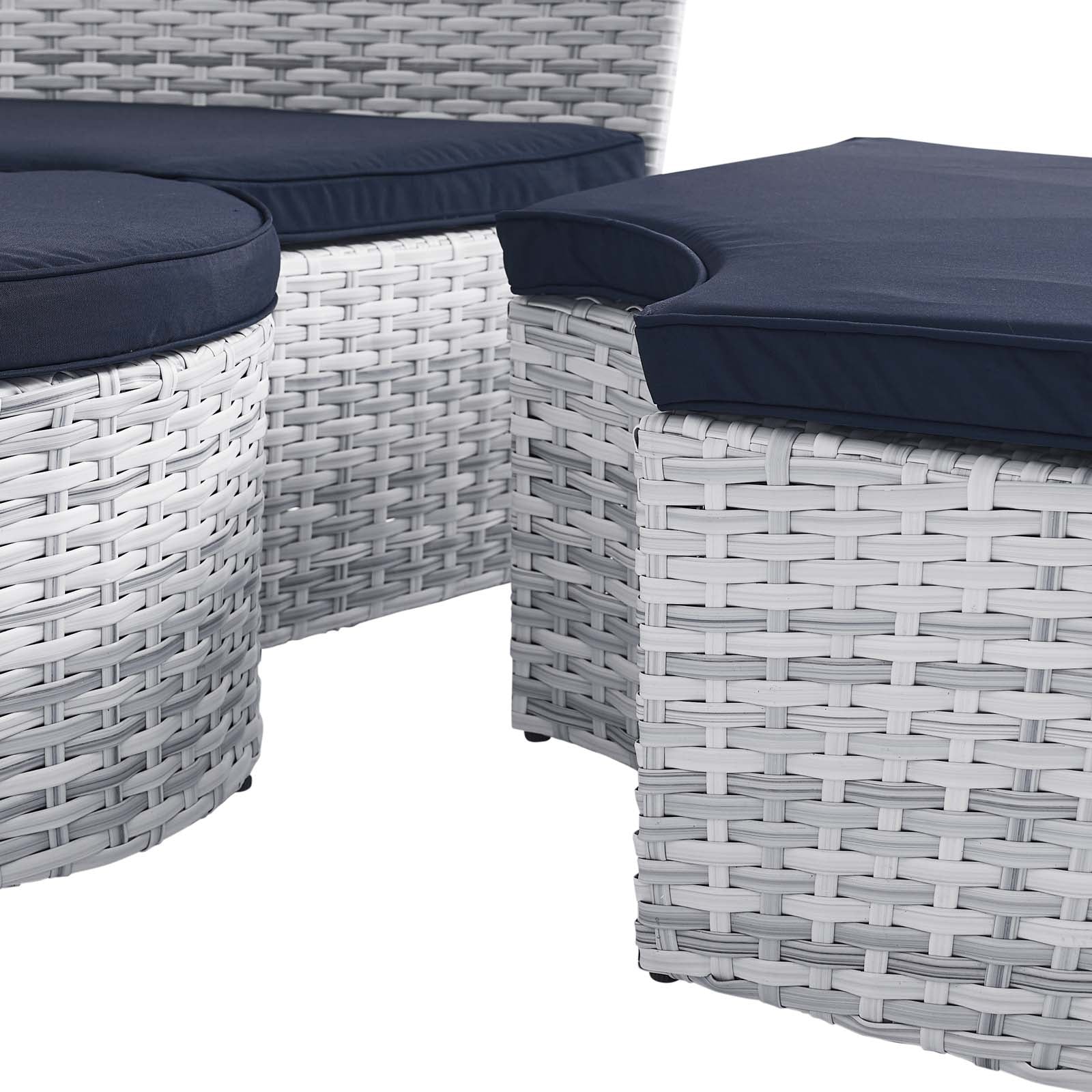 Scottsdale Canopy Outdoor Patio Daybed by Modway