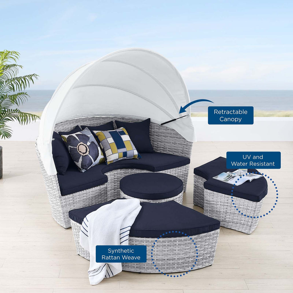 Scottsdale Canopy Outdoor Patio Daybed by Modway