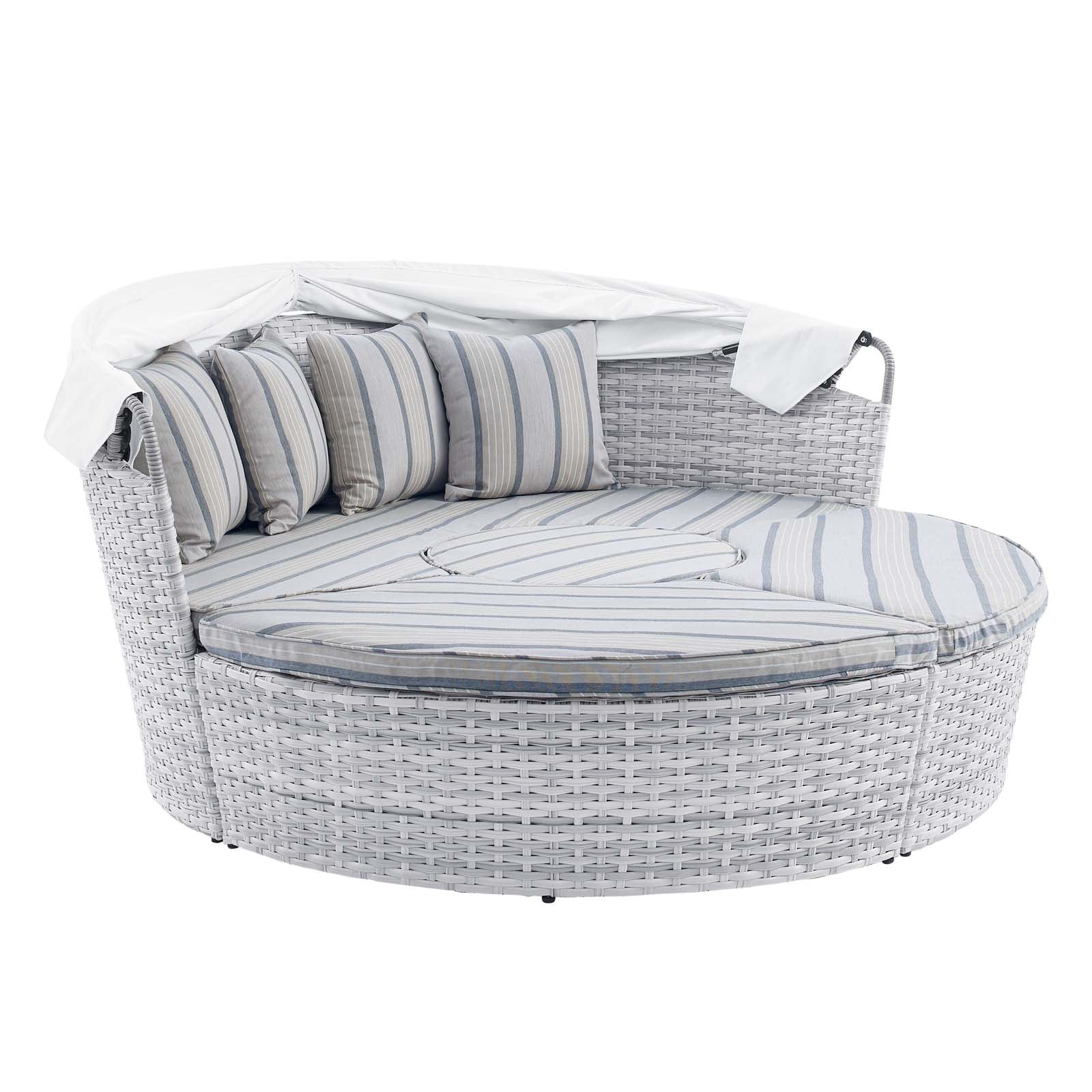 Scottsdale Canopy Sunbrella¨ Outdoor Patio Daybed by Modway