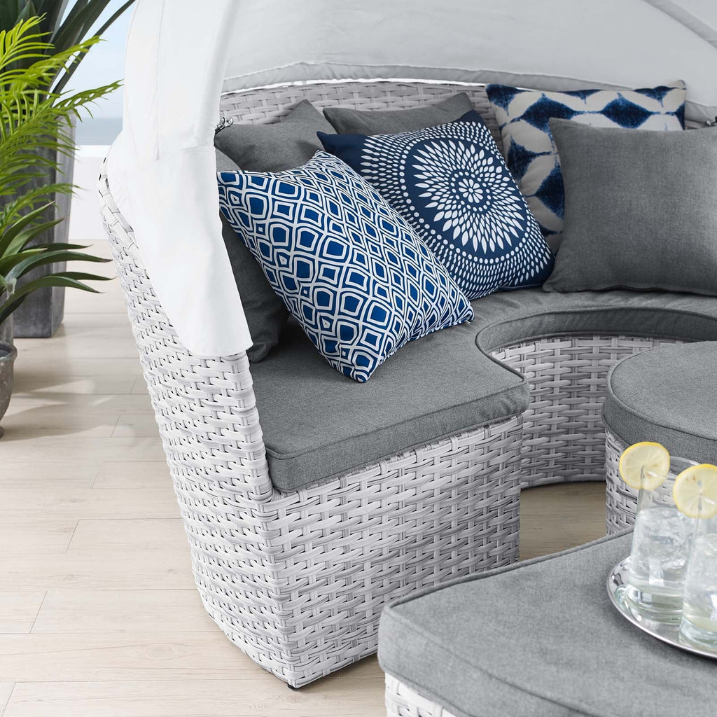 Scottsdale Canopy Sunbrella¨ Outdoor Patio Daybed by Modway