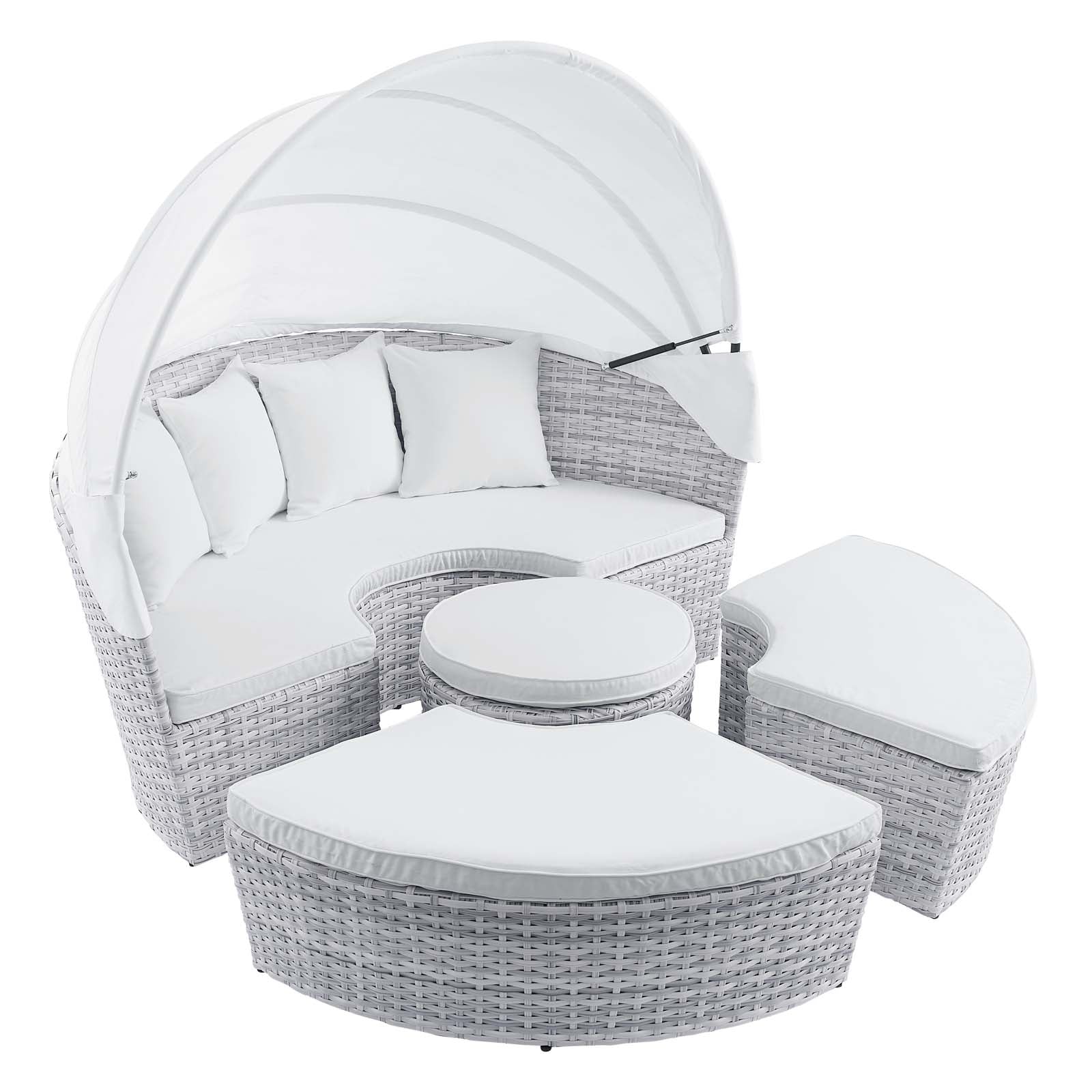 Scottsdale Canopy Sunbrella¨ Outdoor Patio Daybed by Modway