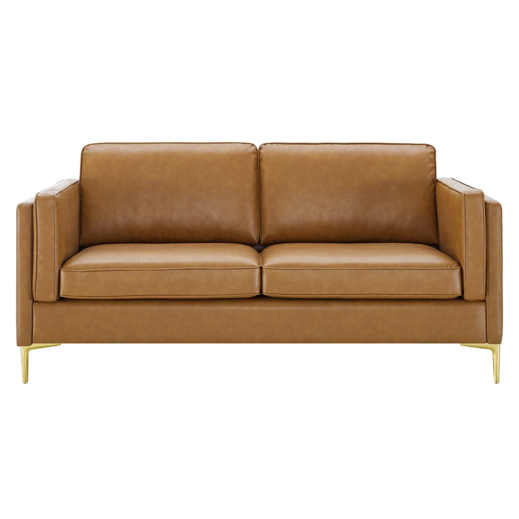 Kaiya Vegan Leather Sofa by Modway