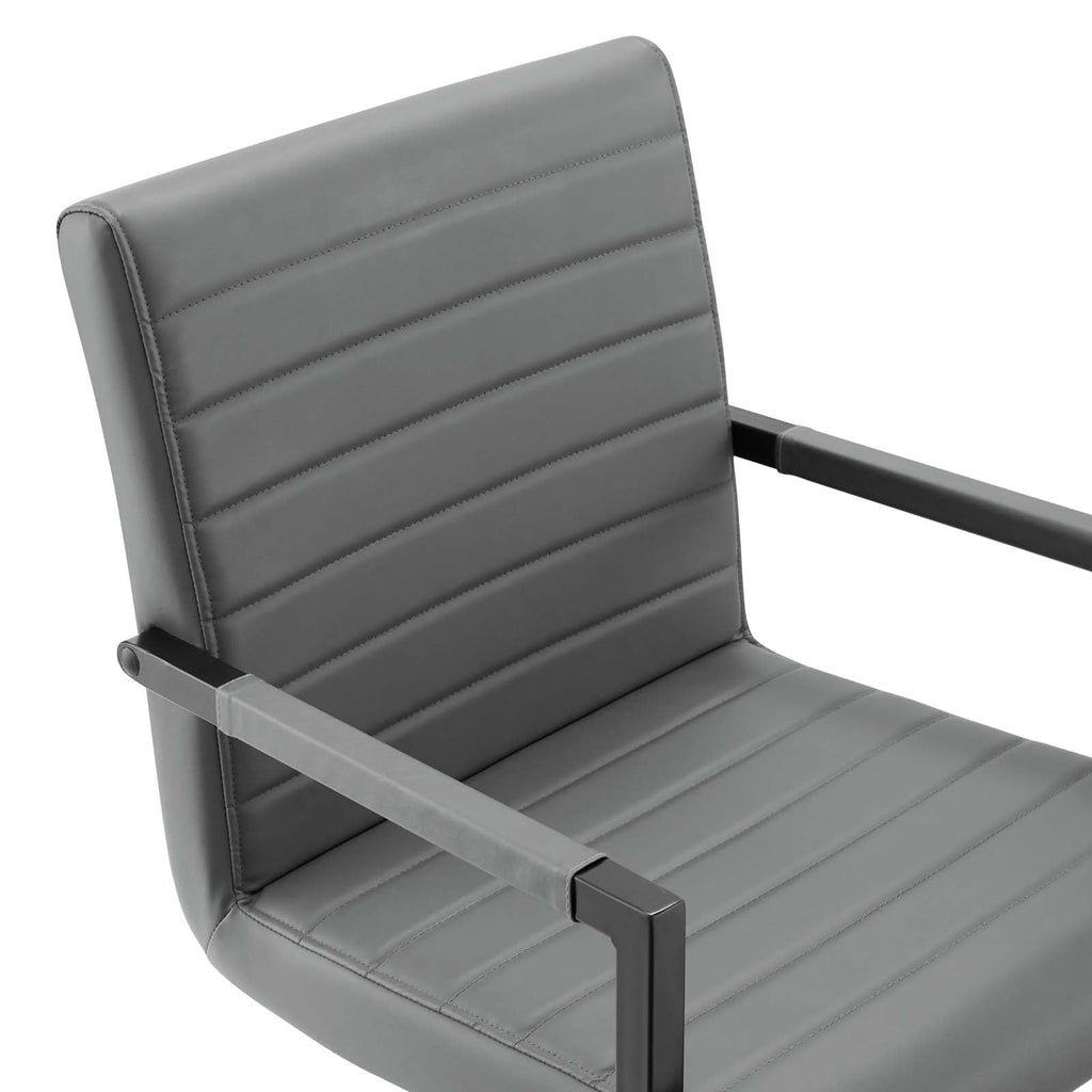 Savoy Vegan Leather Dining Chairs Set of 2 by Modway