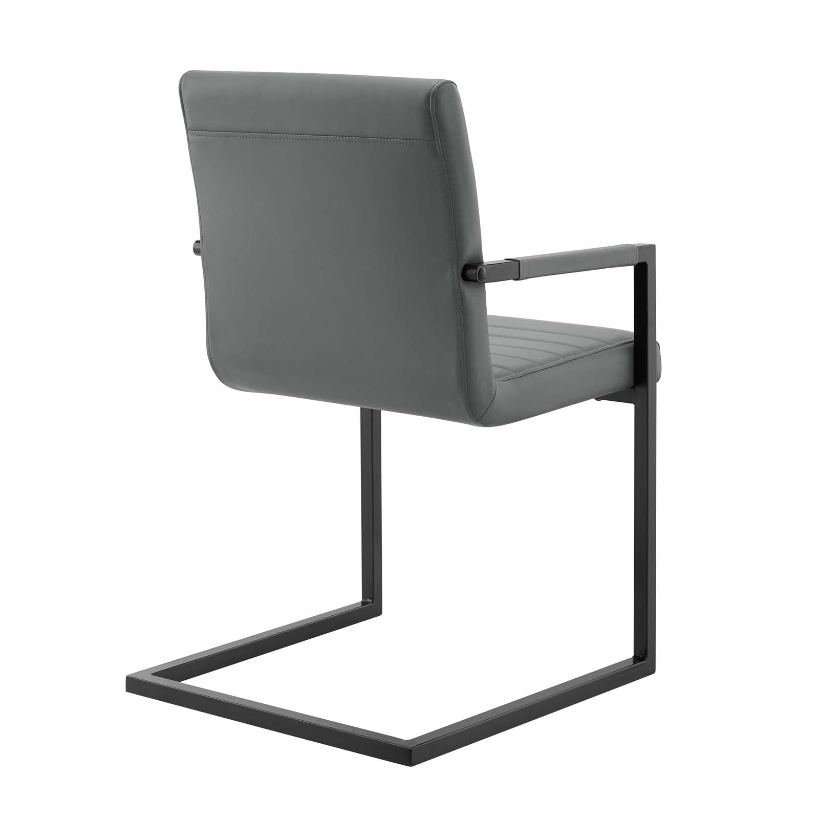 Savoy Vegan Leather Dining Chairs Set of 2 by Modway