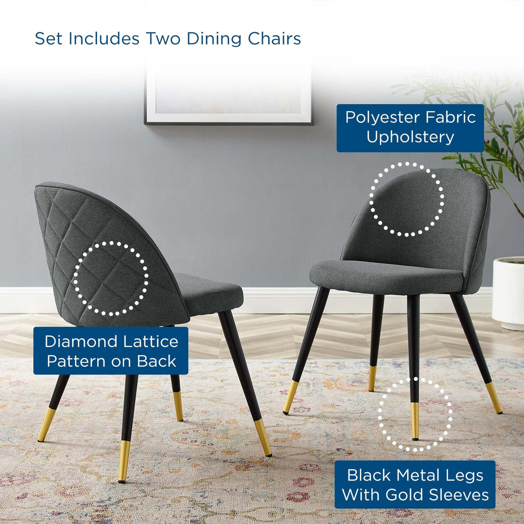 Cordial Dining Chairs Set of 2 by Modway