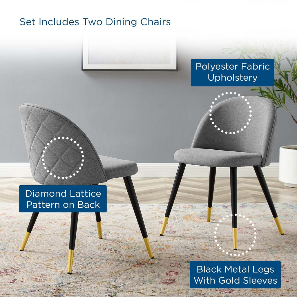 Cordial Dining Chairs Set of 2 by Modway
