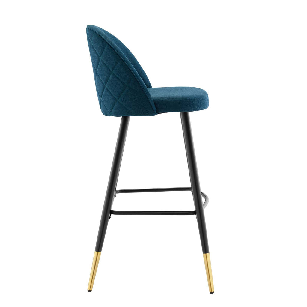 Cordial Fabric Bar Stools Set of 2 by Modway