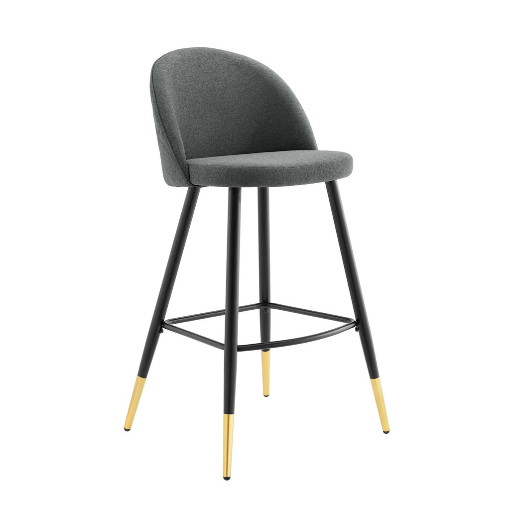 Cordial Fabric Bar Stools Set of 2 by Modway