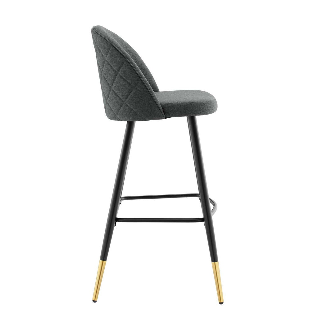 Cordial Fabric Bar Stools Set of 2 by Modway