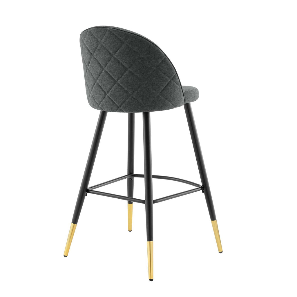 Cordial Fabric Bar Stools Set of 2 by Modway