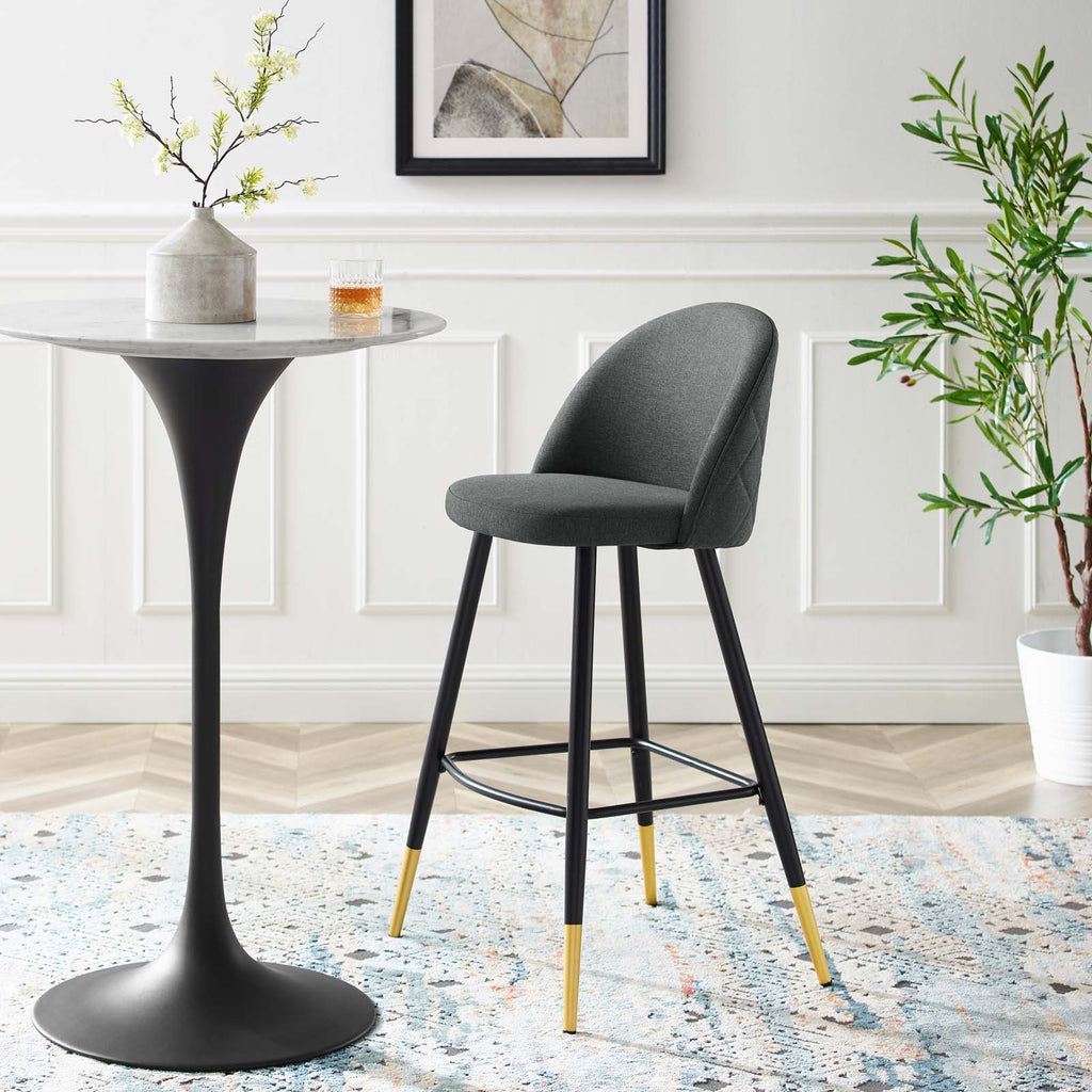 Cordial Fabric Bar Stools Set of 2 by Modway