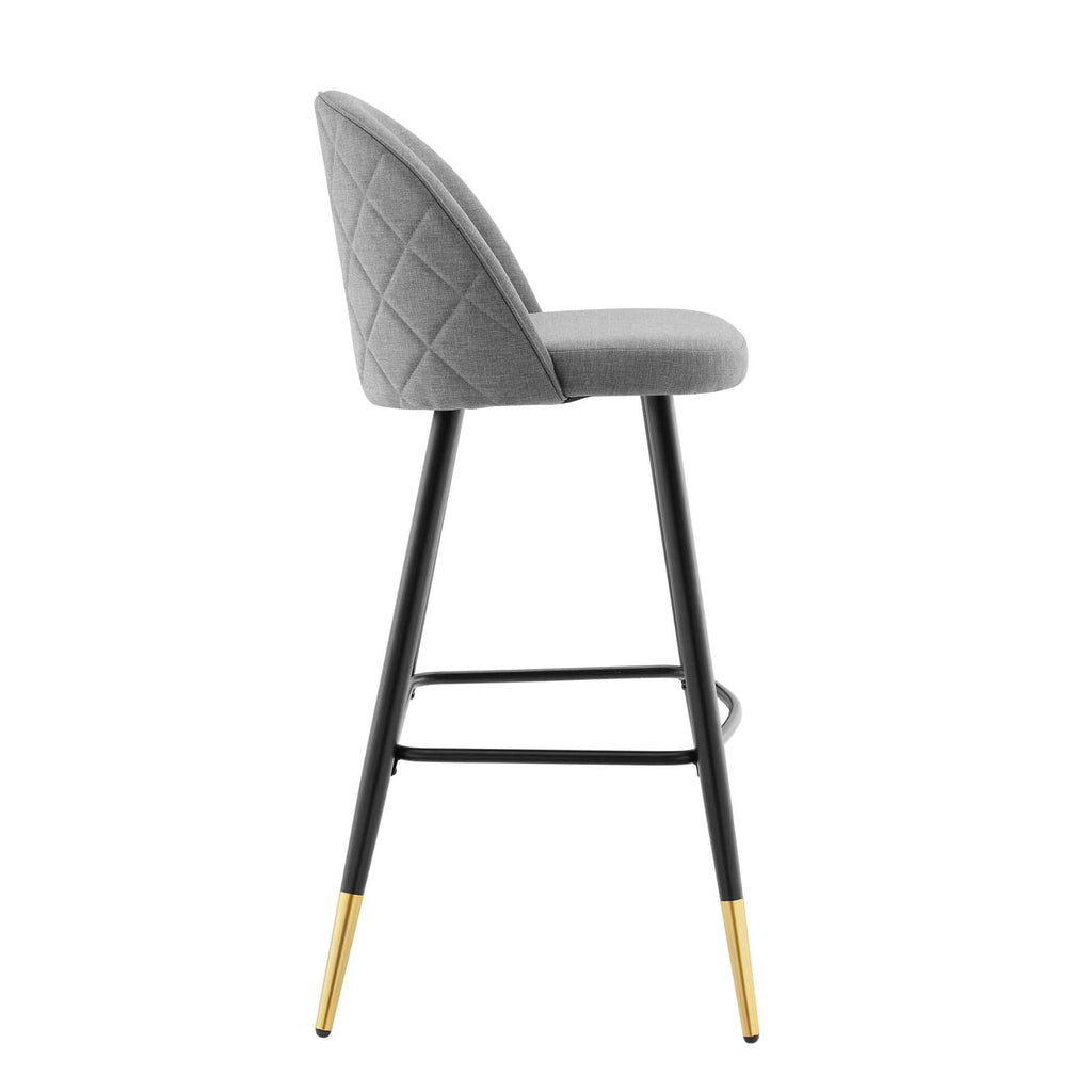 Cordial Fabric Bar Stools Set of 2 by Modway