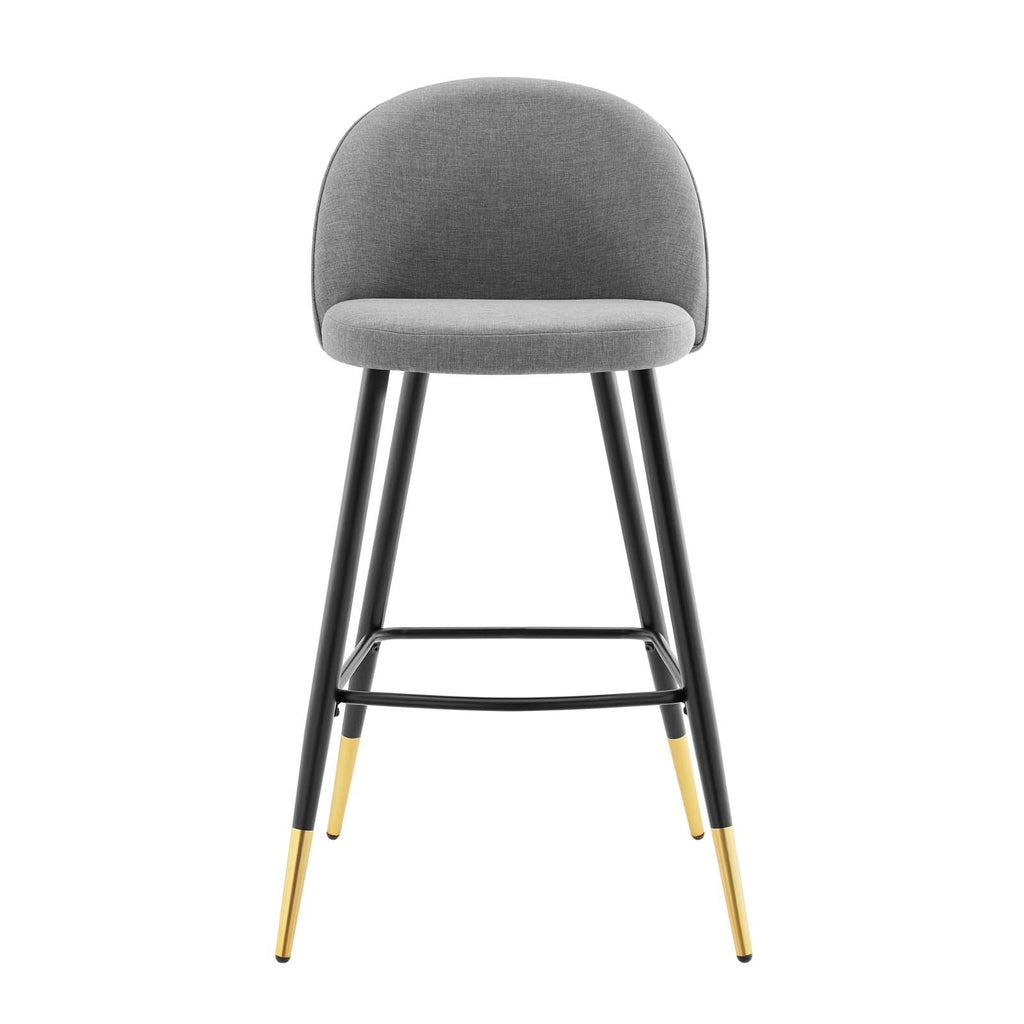 Cordial Fabric Bar Stools Set of 2 by Modway