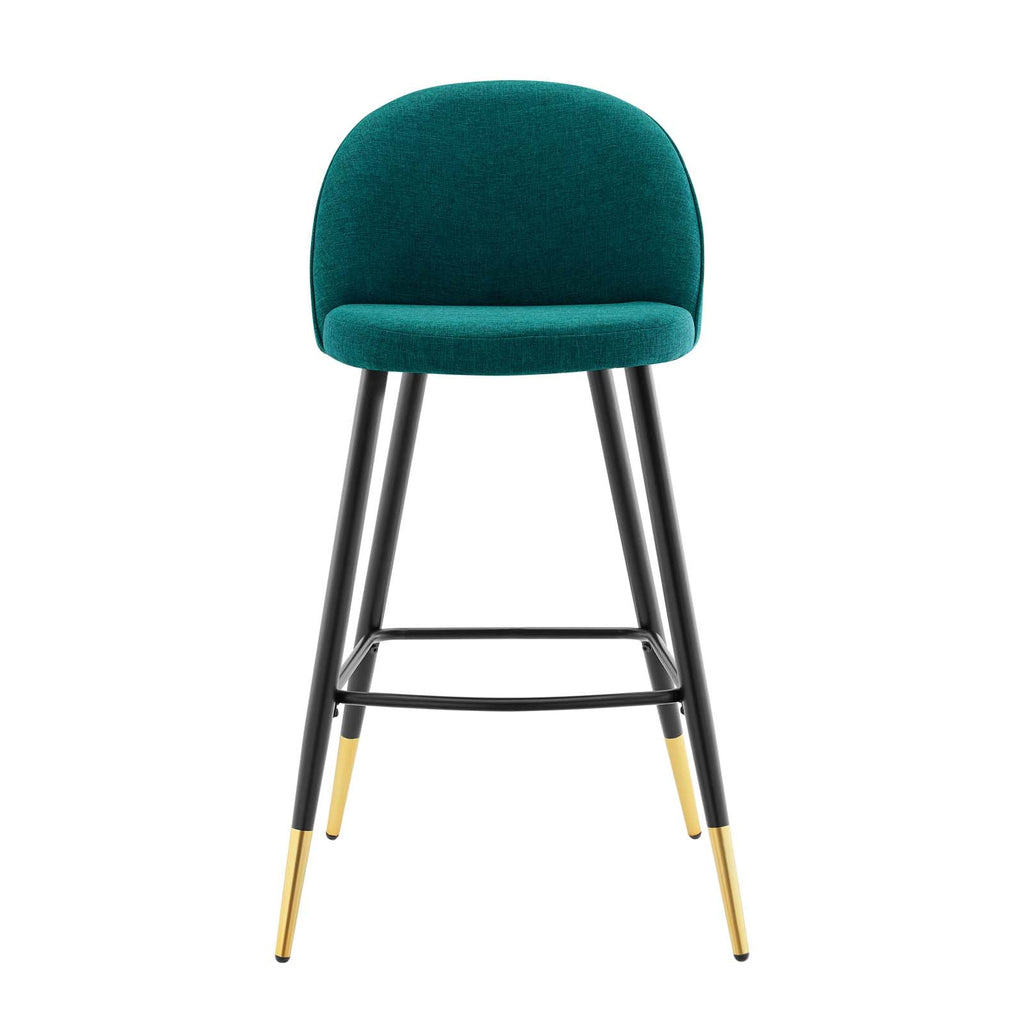 Cordial Fabric Bar Stools Set of 2 by Modway