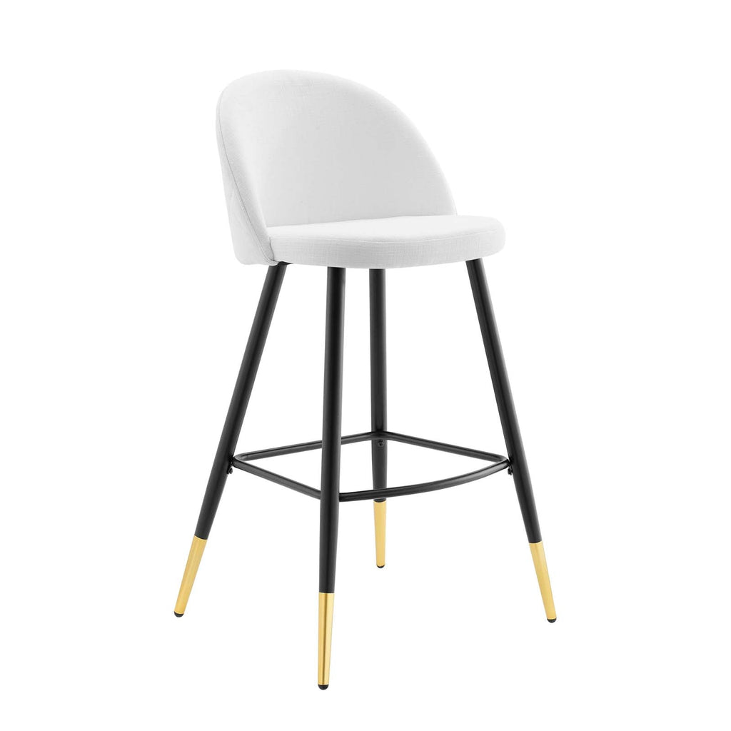 Cordial Fabric Bar Stools Set of 2 by Modway