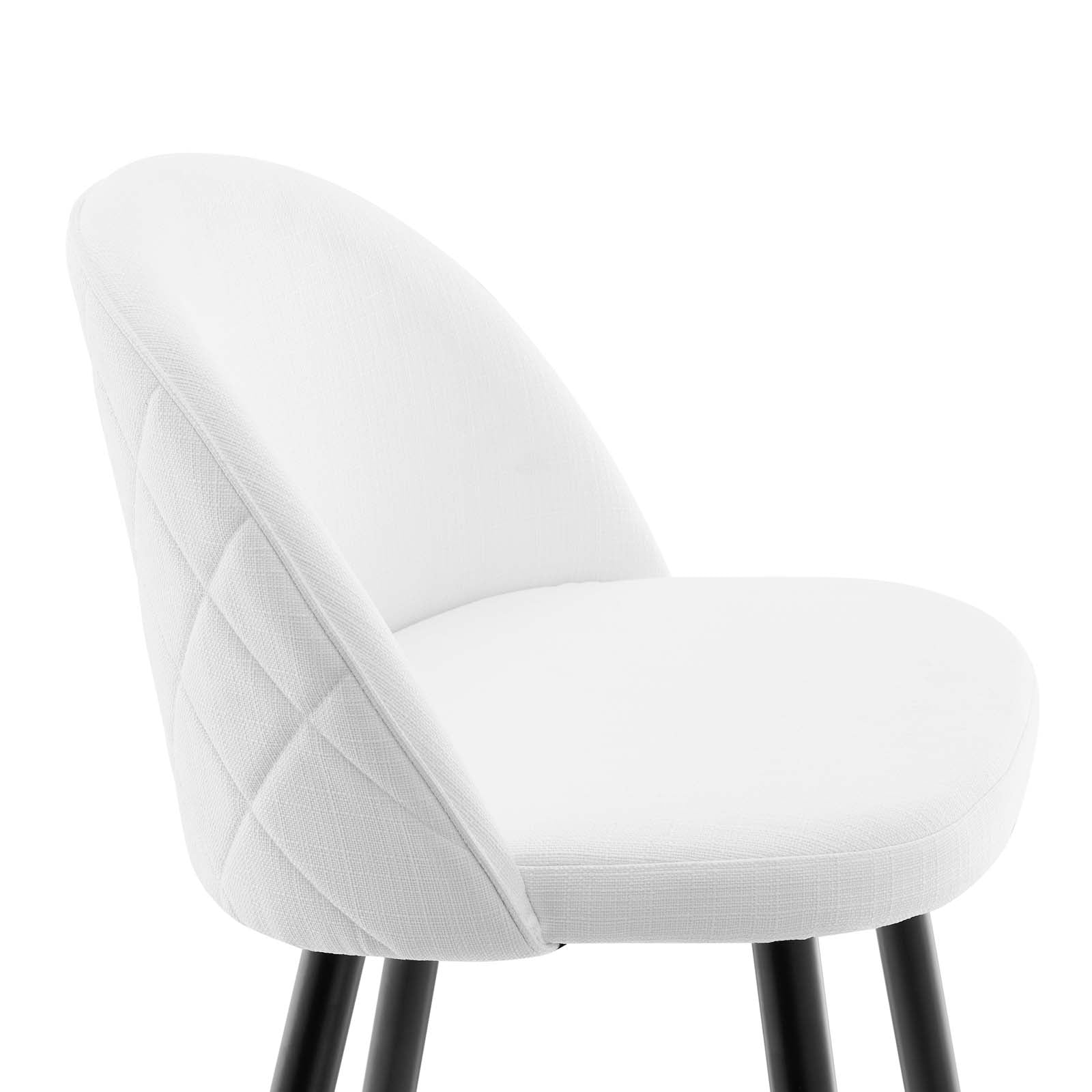 Cordial Fabric Bar Stools Set of 2 by Modway
