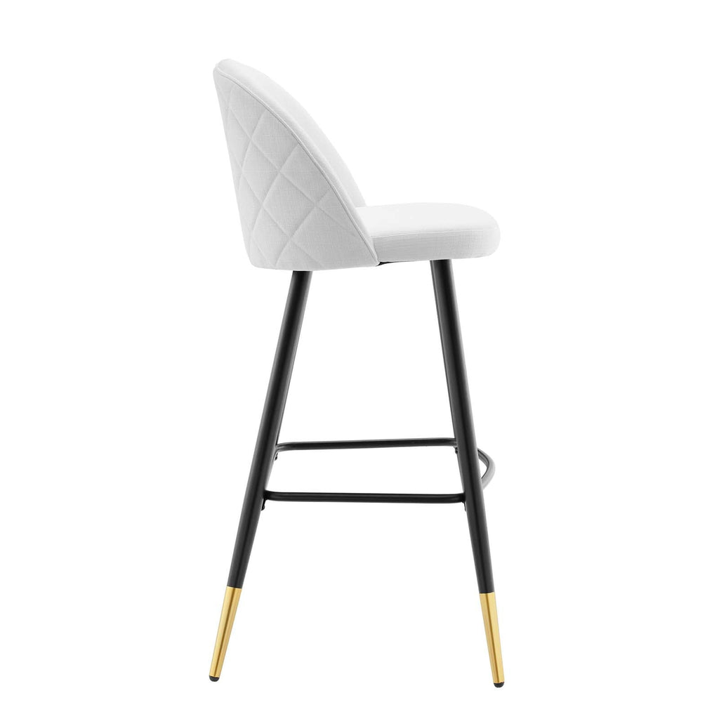 Cordial Fabric Bar Stools Set of 2 by Modway