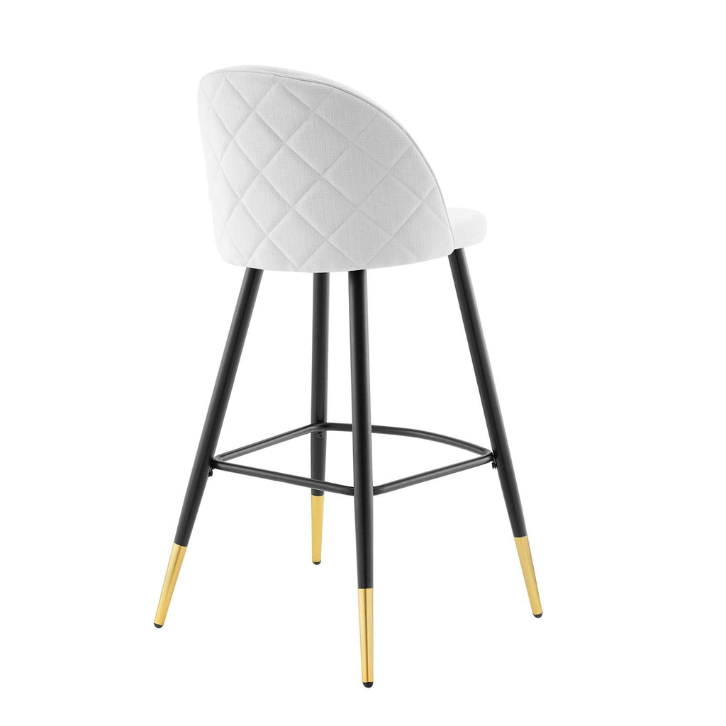 Cordial Fabric Bar Stools Set of 2 by Modway