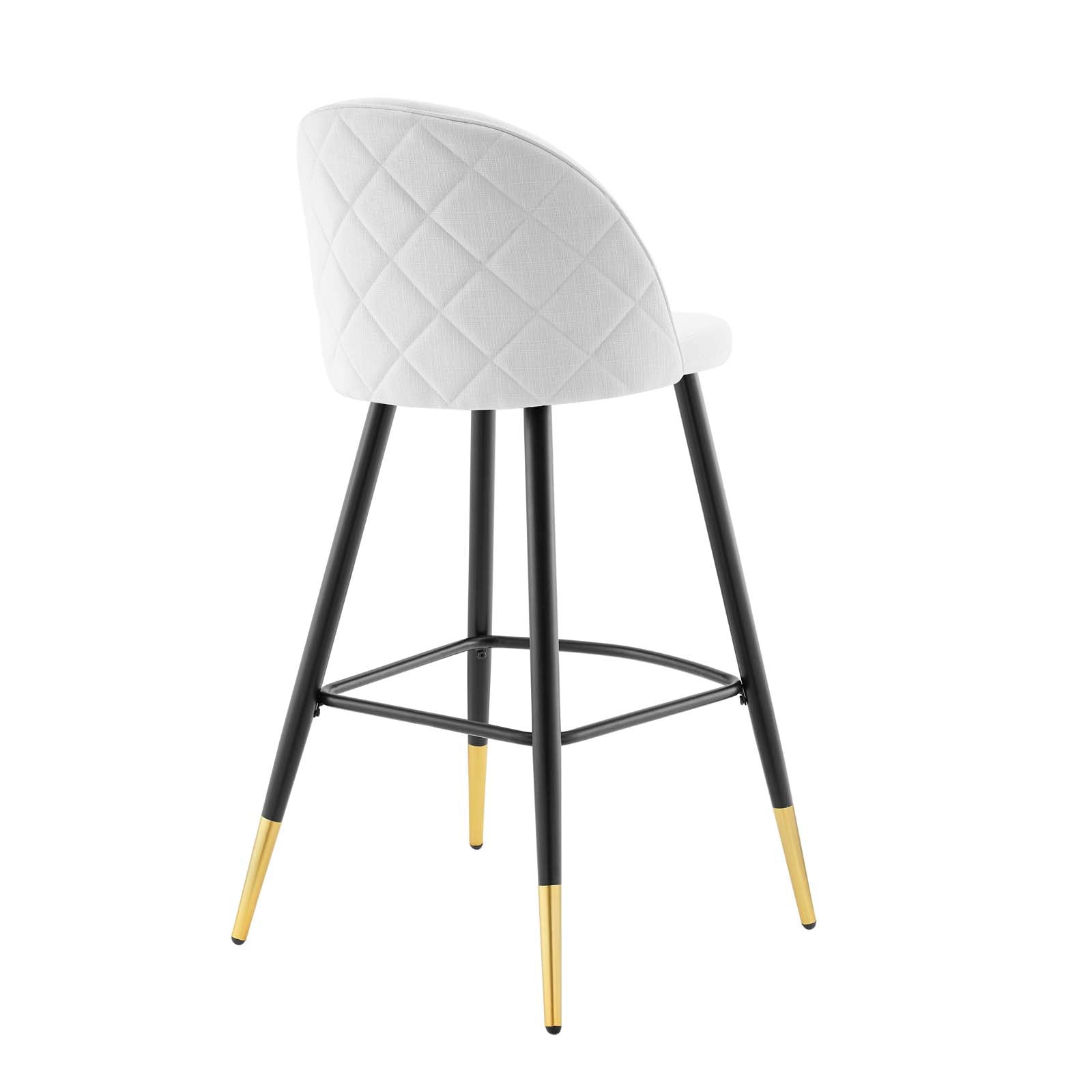 Cordial Fabric Bar Stools Set of 2 by Modway
