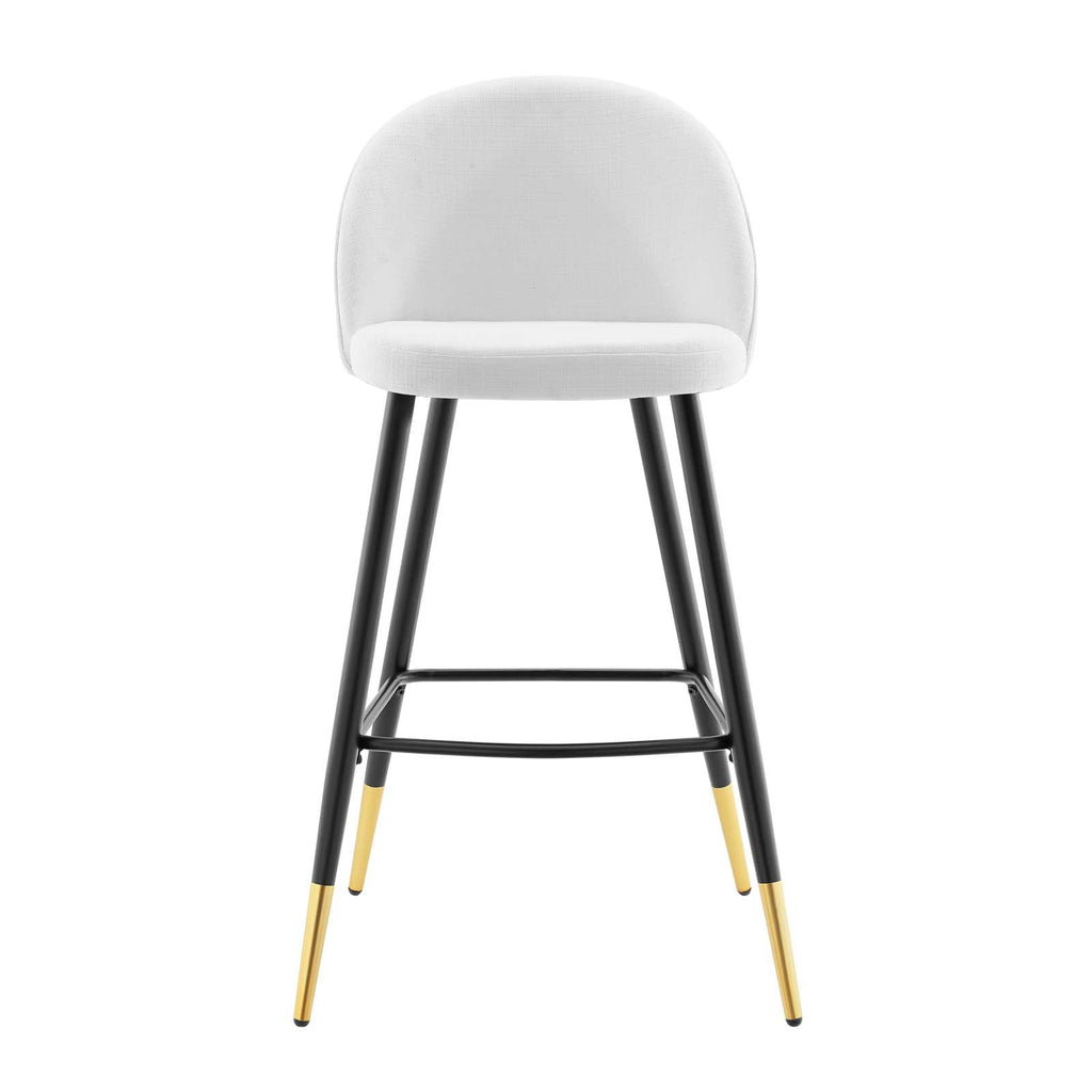 Cordial Fabric Bar Stools Set of 2 by Modway