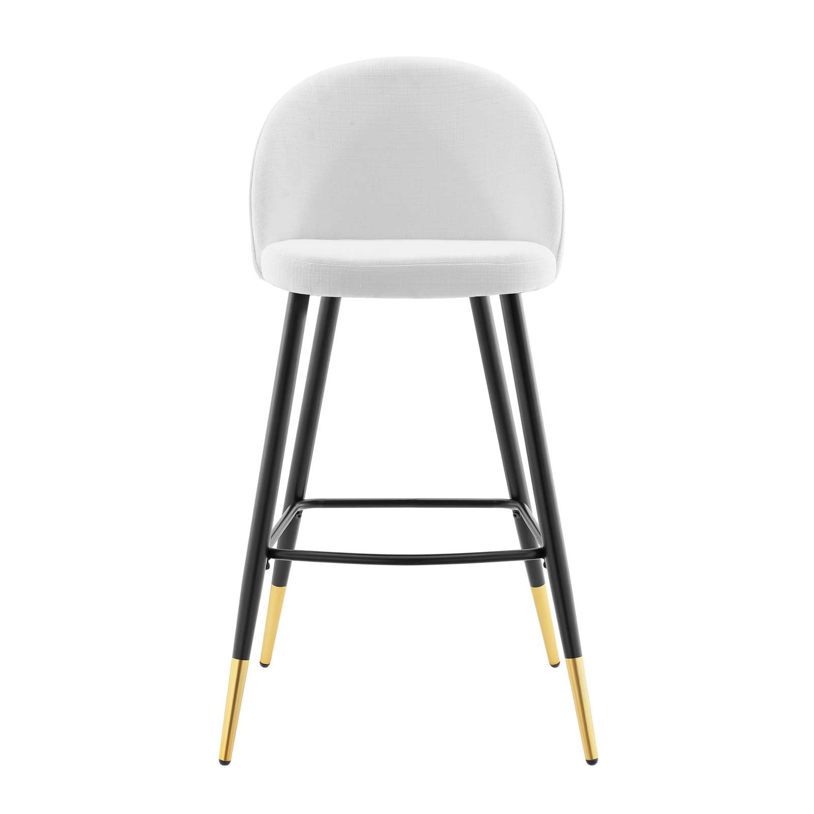 Cordial Fabric Bar Stools Set of 2 by Modway