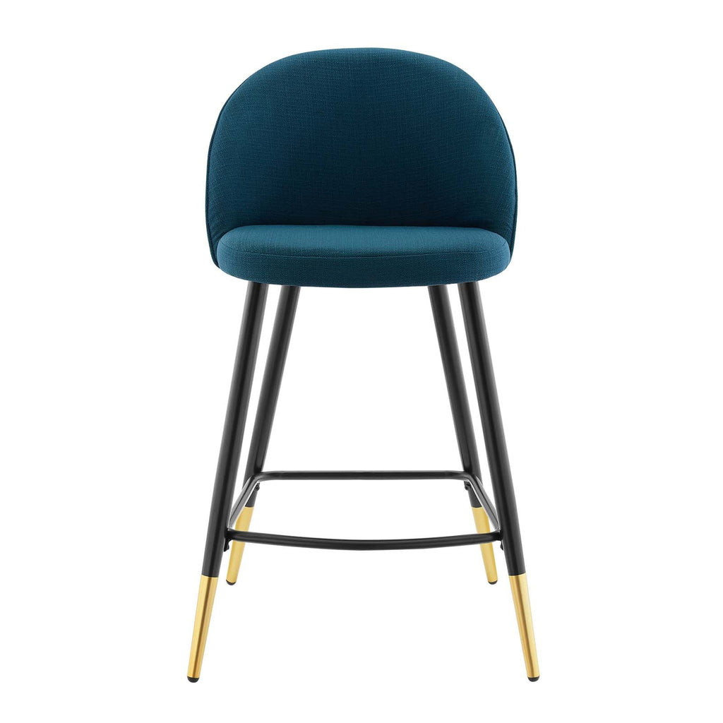 Cordial Fabric Counter Stools Set of 2 by Modway