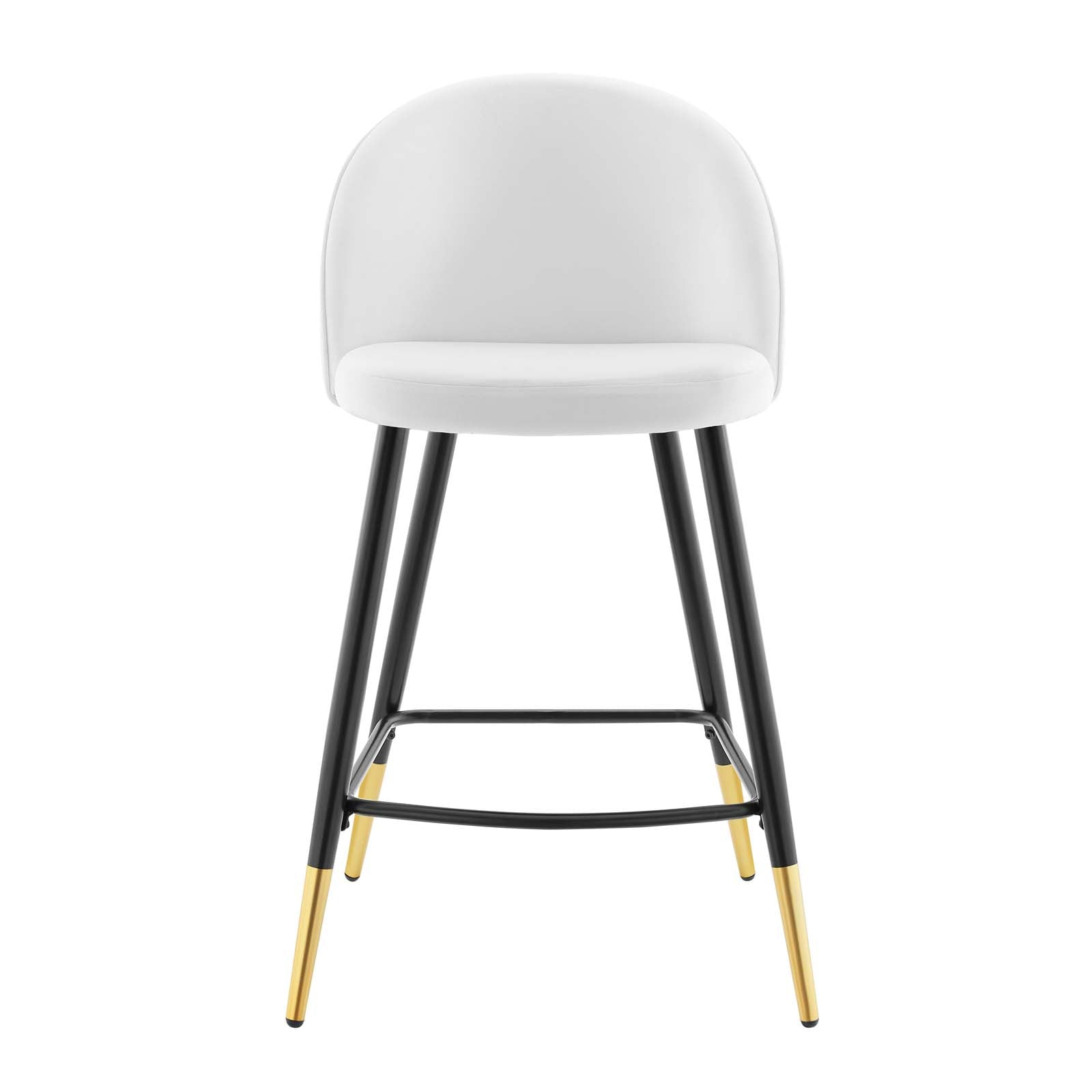 Cordial Performance Velvet Counter Stools Set of 2 by Modway