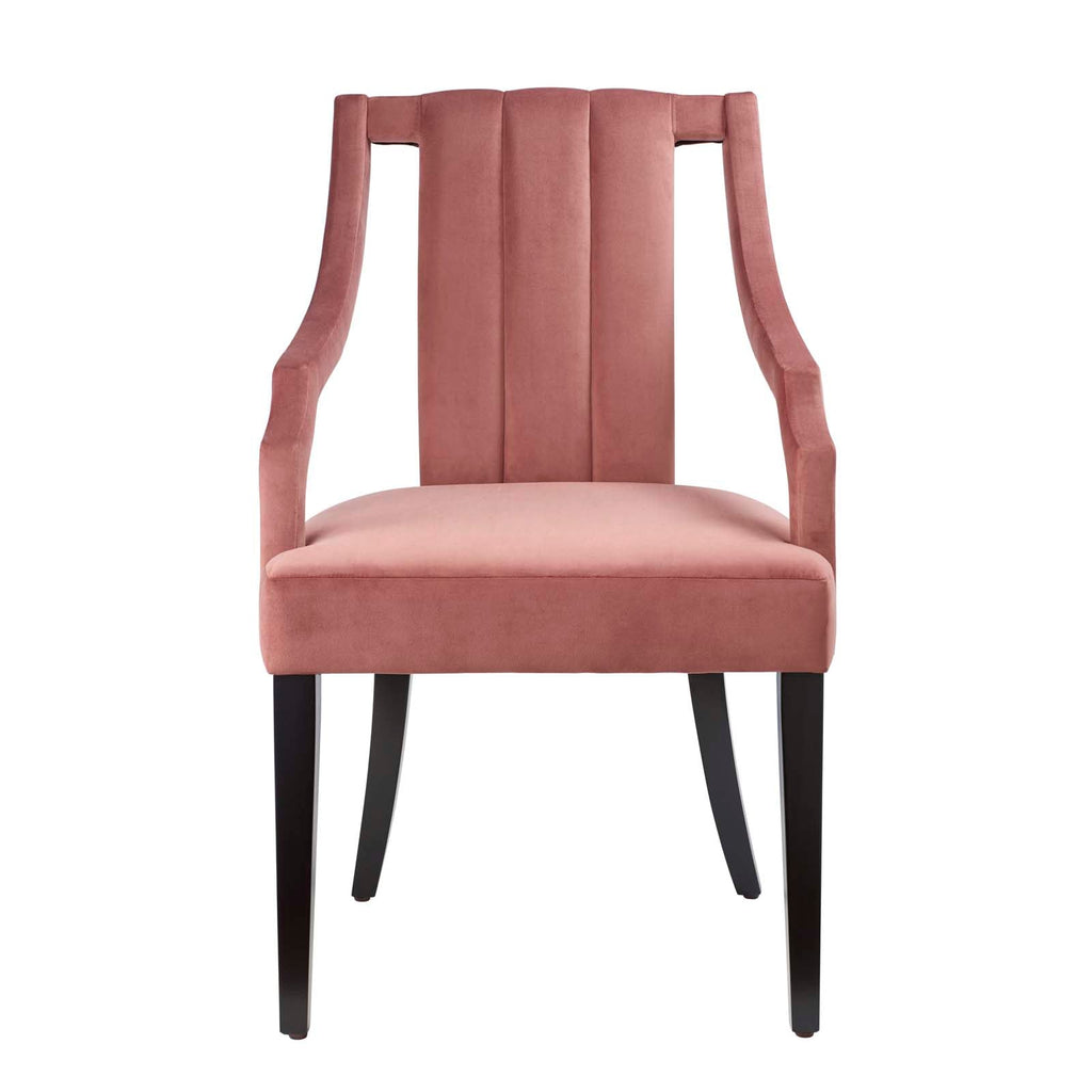 Virtue Performance Velvet Dining Chairs Set of 2 by Modway