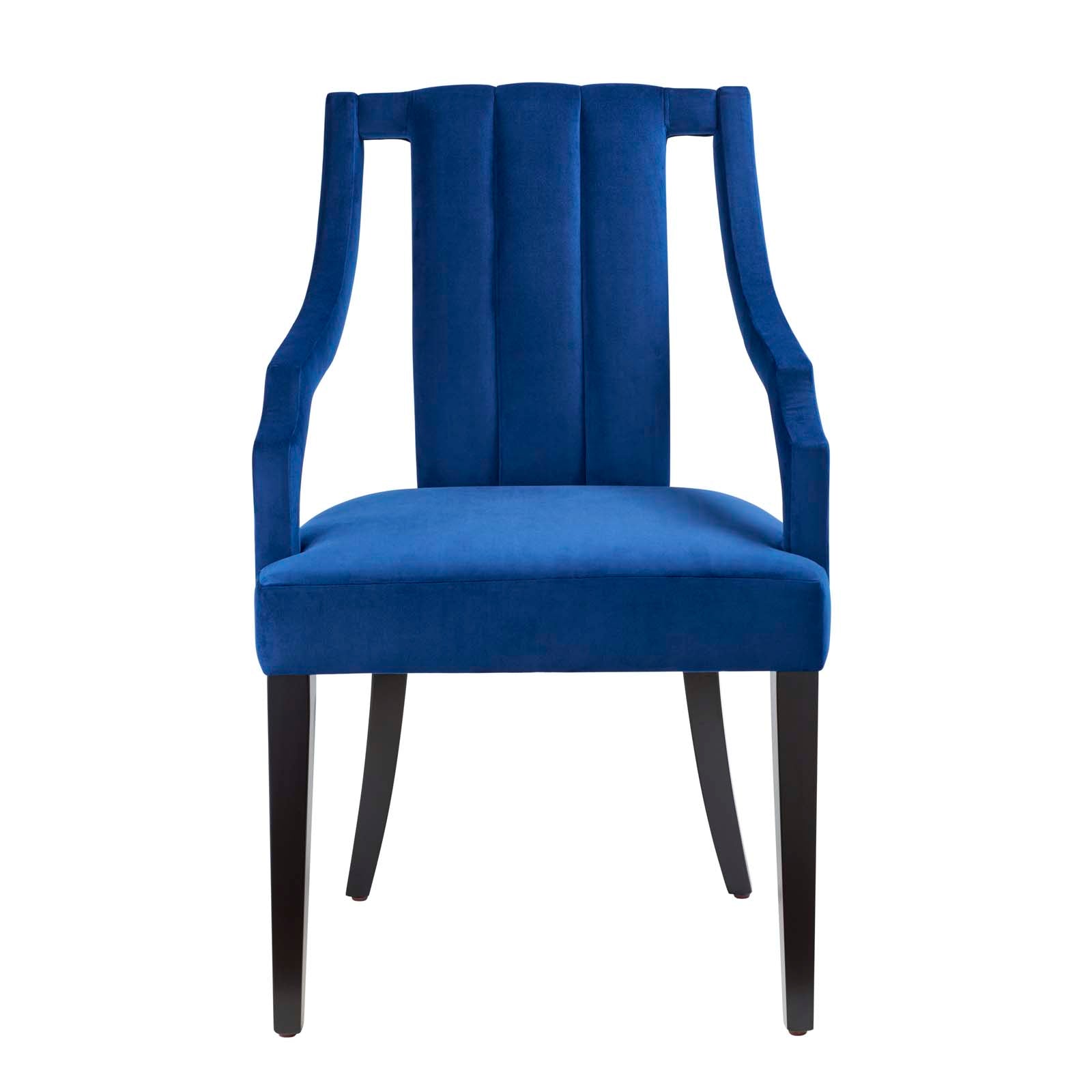 Virtue Performance Velvet Dining Chairs Set of 2 by Modway