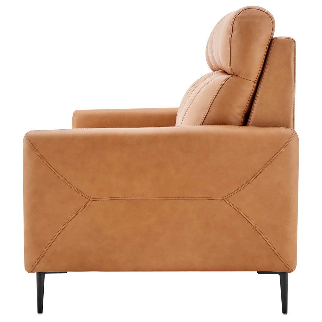 Huxley Leather Sofa by Modway