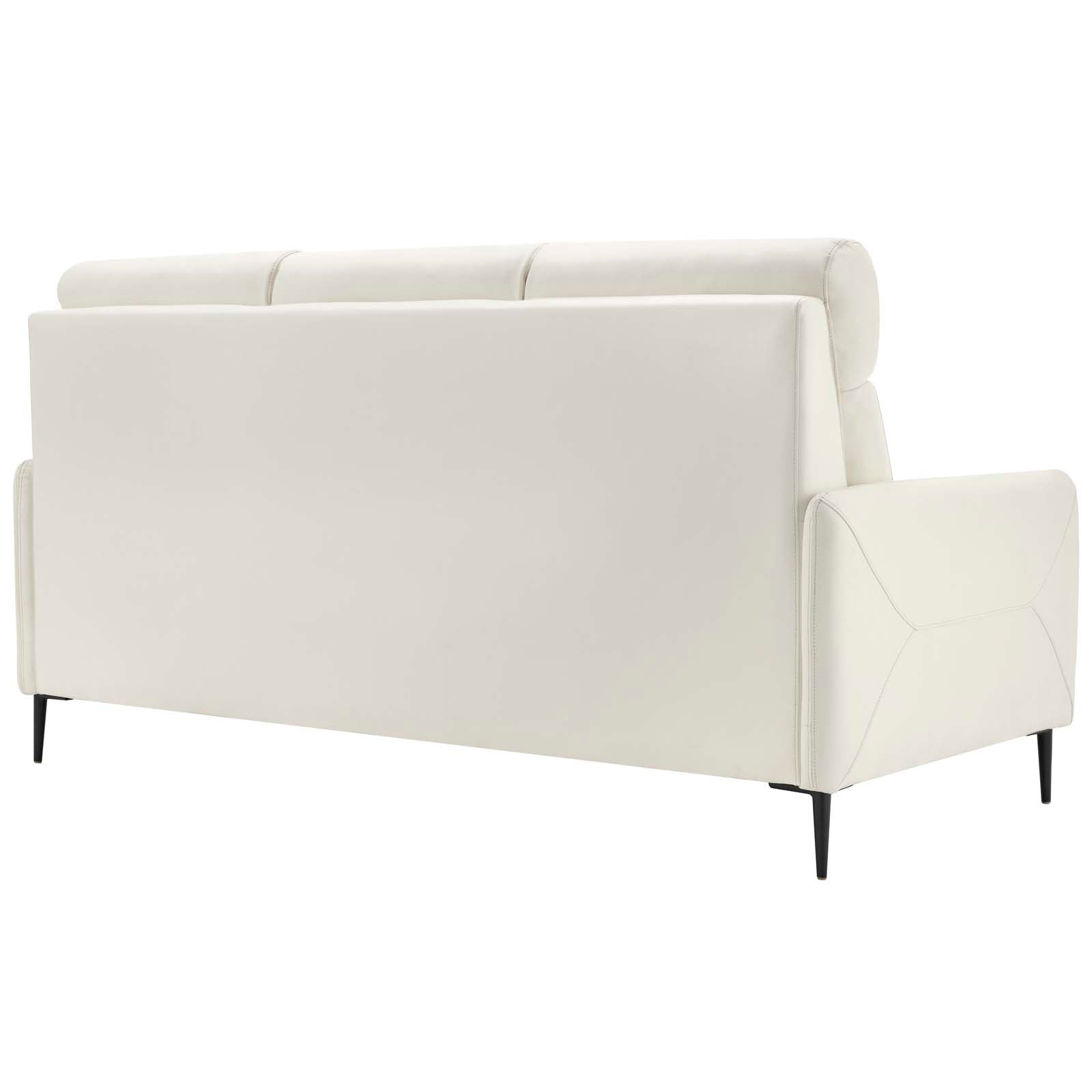 Huxley Leather Sofa by Modway
