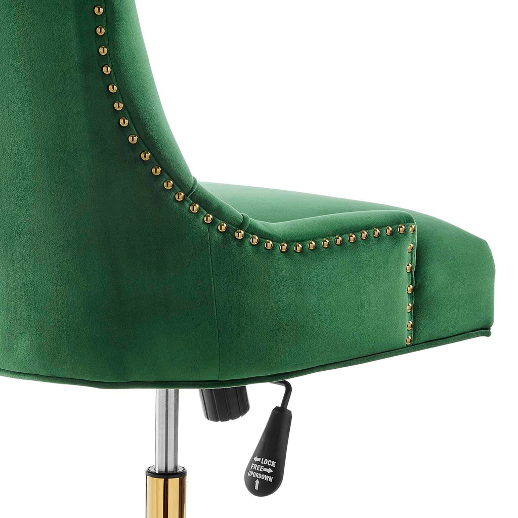 Regent Tufted Performance Velvet Office Chair by Modway