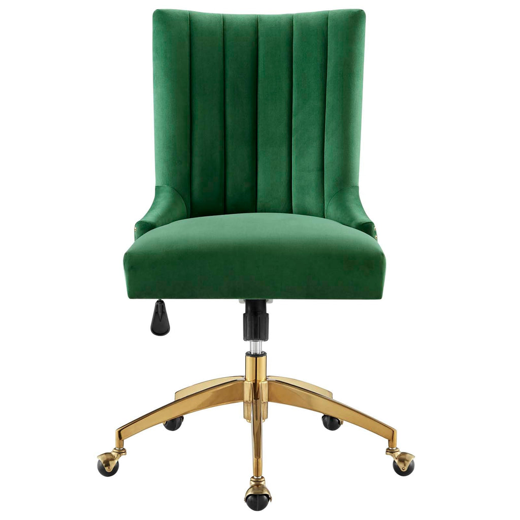 Empower Channel Tufted Performance Velvet Office Chair by Modway