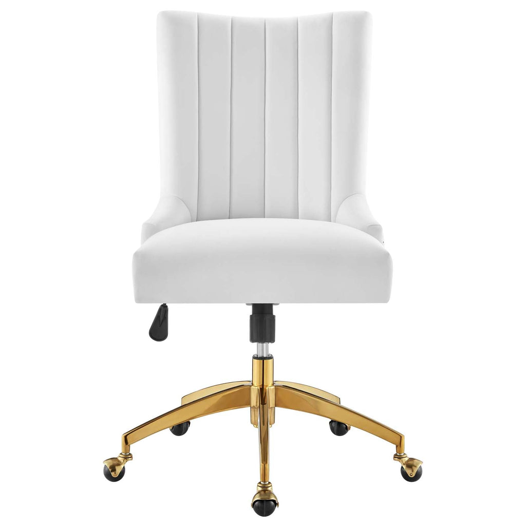 Empower Channel Tufted Performance Velvet Office Chair by Modway