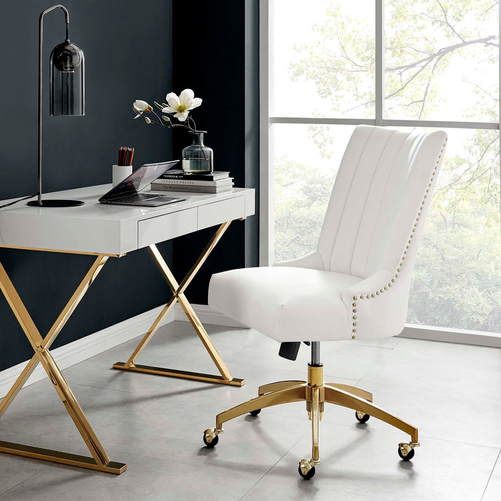 Empower Channel Tufted Performance Velvet Office Chair by Modway