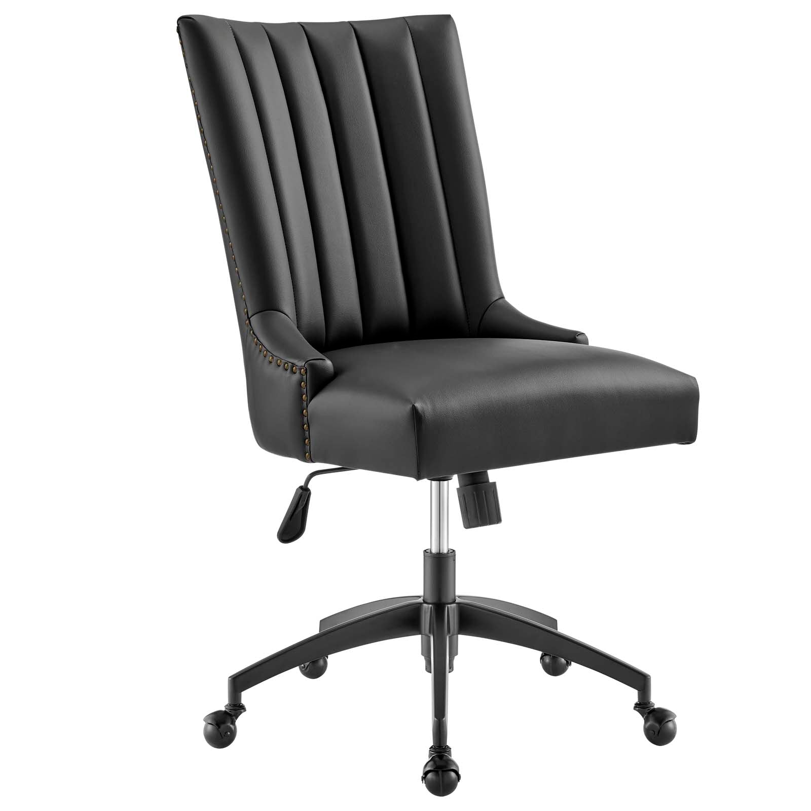 Empower Channel Tufted Vegan Leather Office Chair by Modway