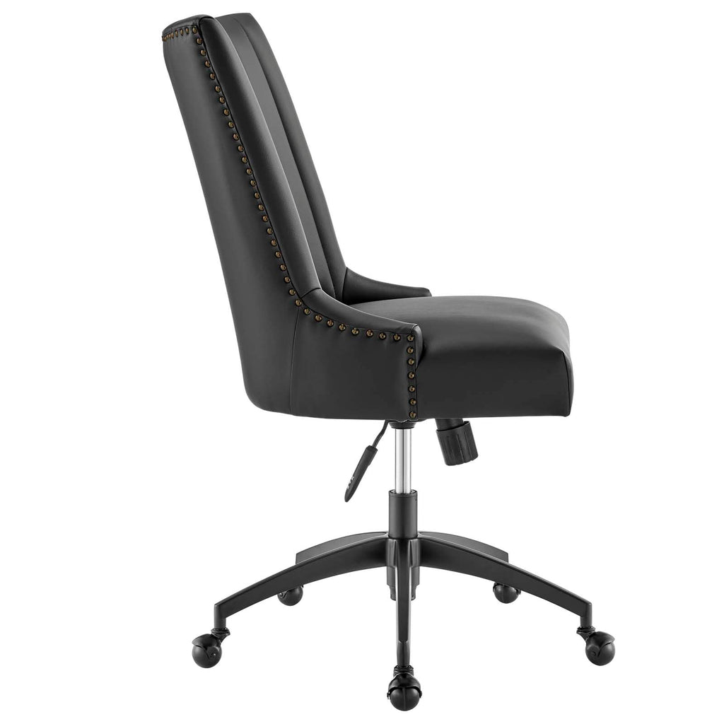 Empower Channel Tufted Vegan Leather Office Chair by Modway