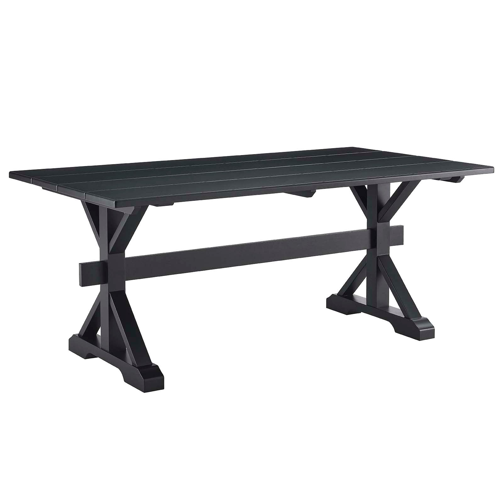 Windchime 71" Wood Dining Table by Modway