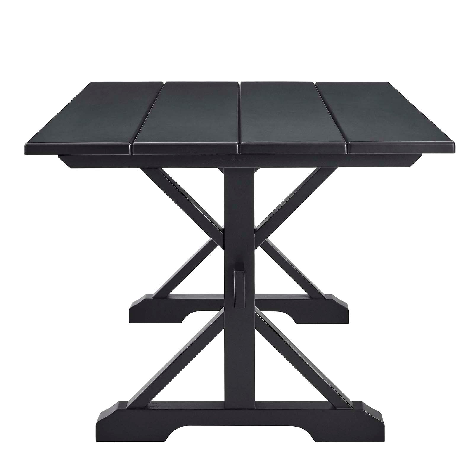 Windchime 71" Wood Dining Table by Modway