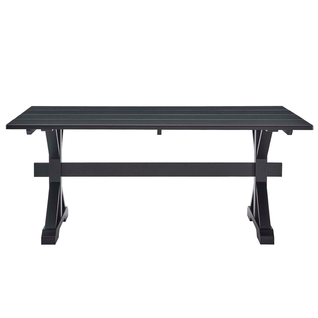 Windchime 71" Wood Dining Table by Modway