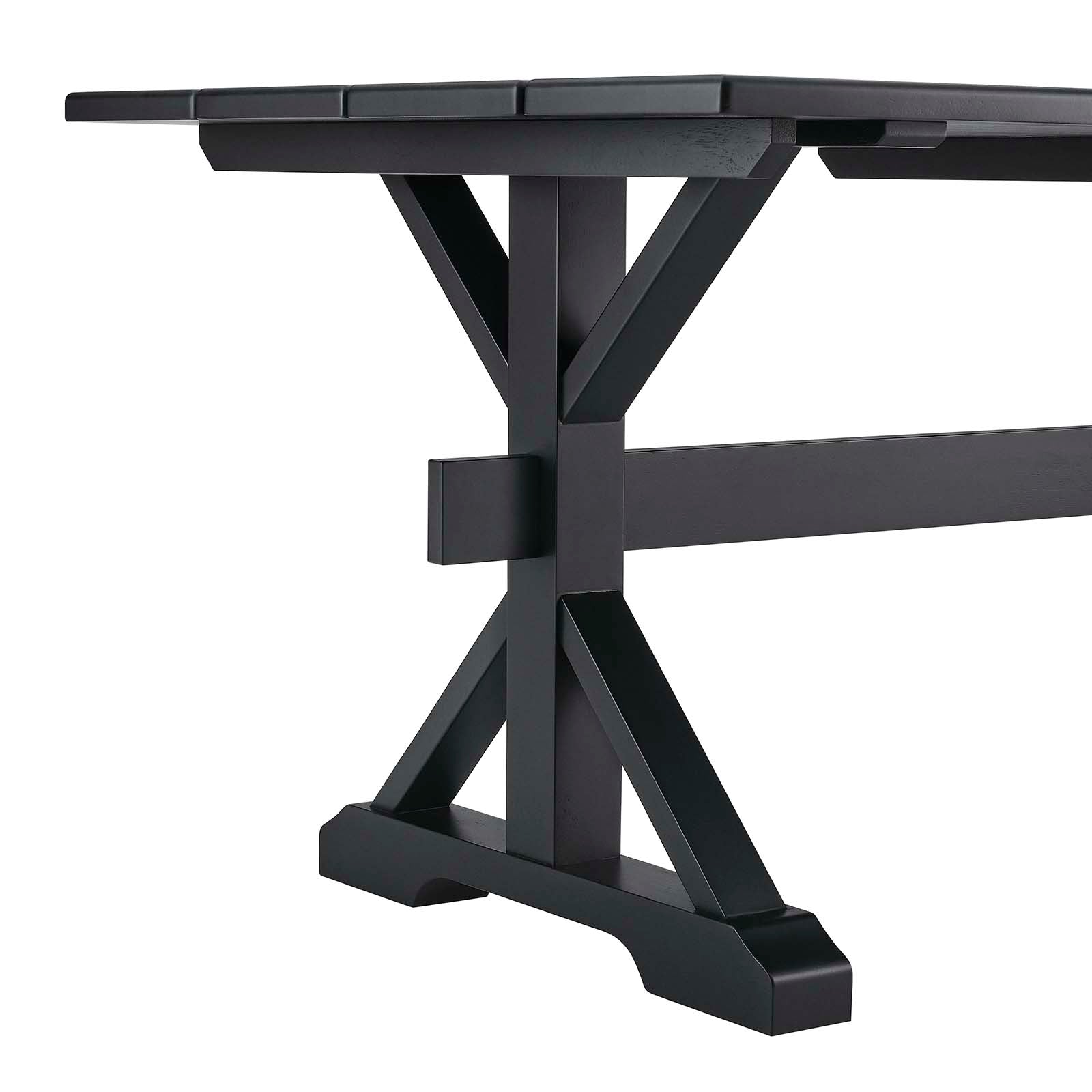 Windchime 71" Wood Dining Table by Modway