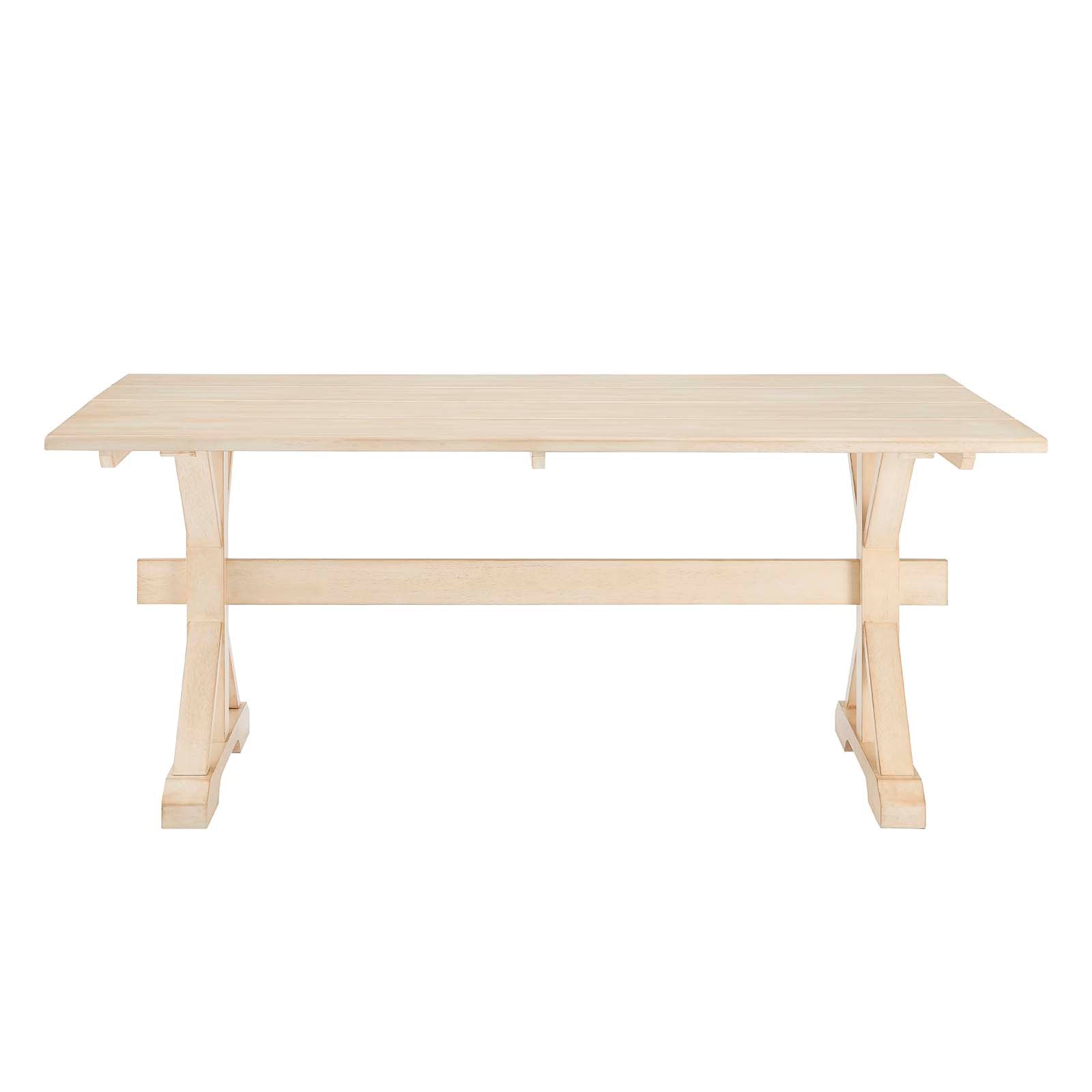 Windchime 71" Wood Dining Table by Modway
