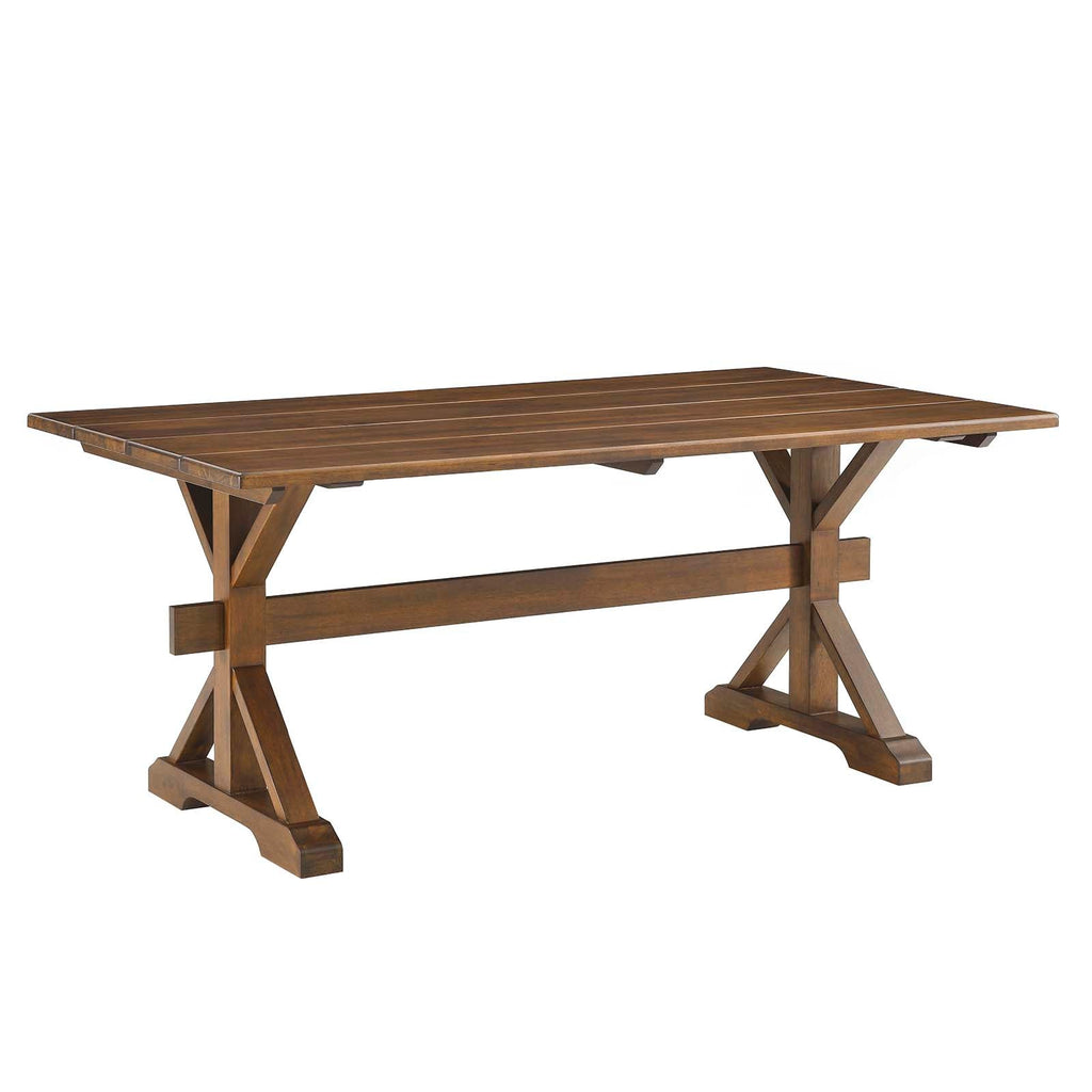 Windchime 71" Wood Dining Table by Modway