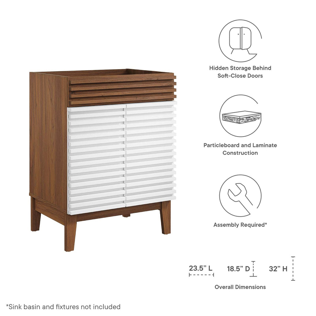 Render 24" Bathroom Vanity Cabinet (Sink Basin Not Included) by Modway