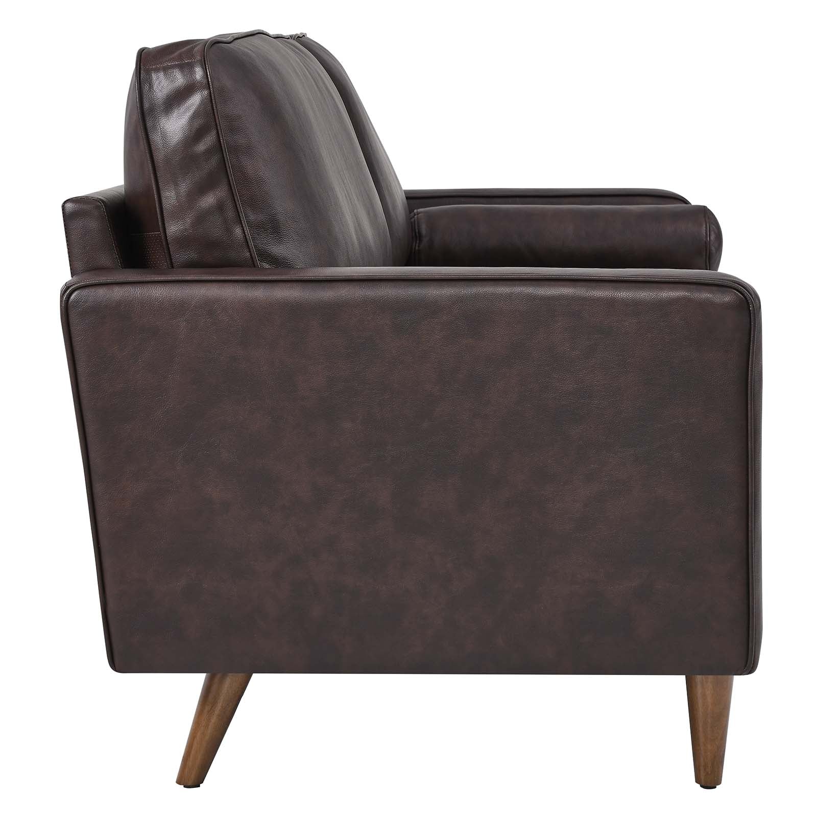 Valour Leather Sofa by Modway