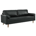 Valour 81" Leather Sofa by Modway