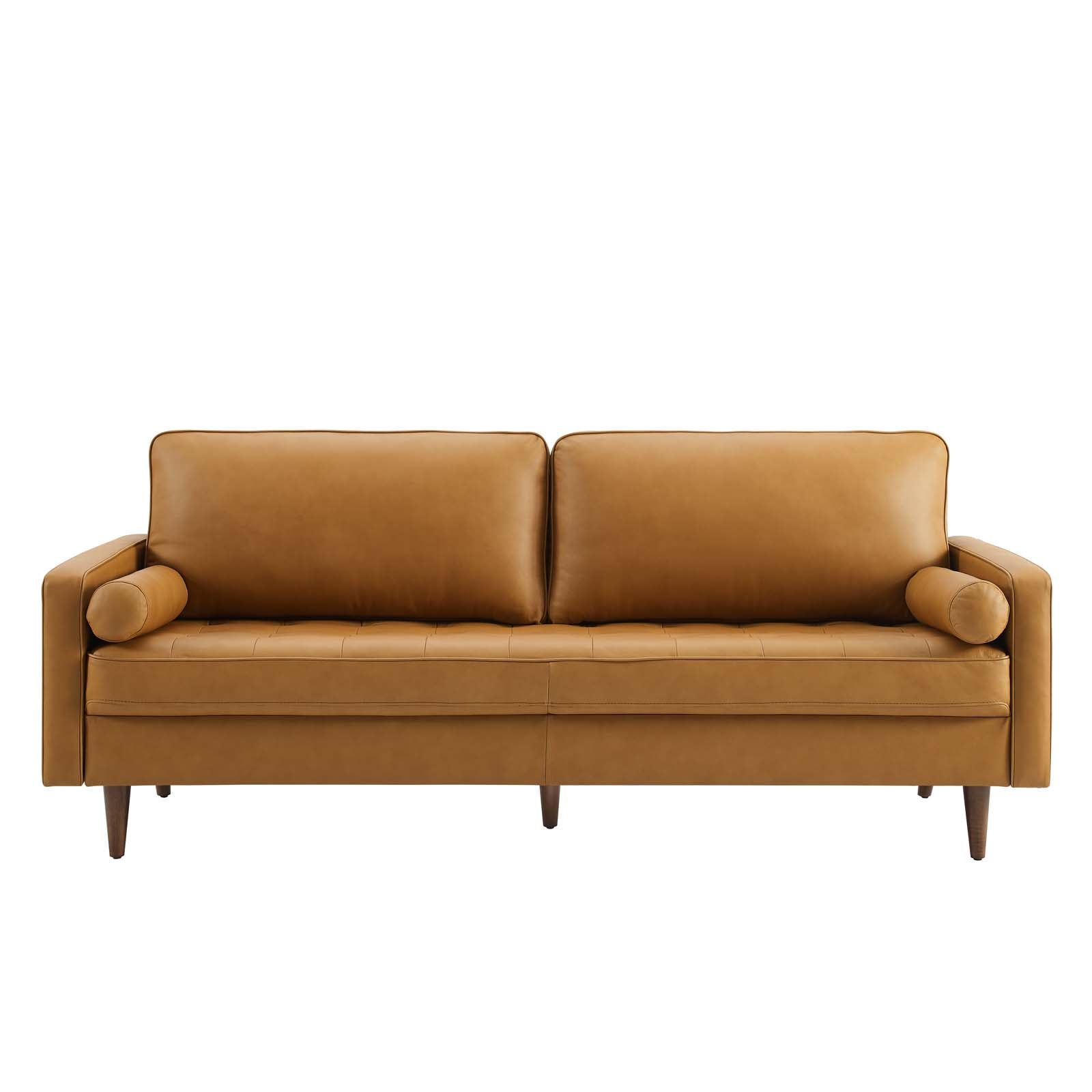 Valour 81" Leather Sofa by Modway